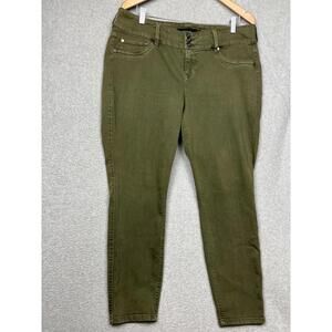 Torrid Jegging Jeans Womens Plus Size 18 R Green Casual Denim Stretchy